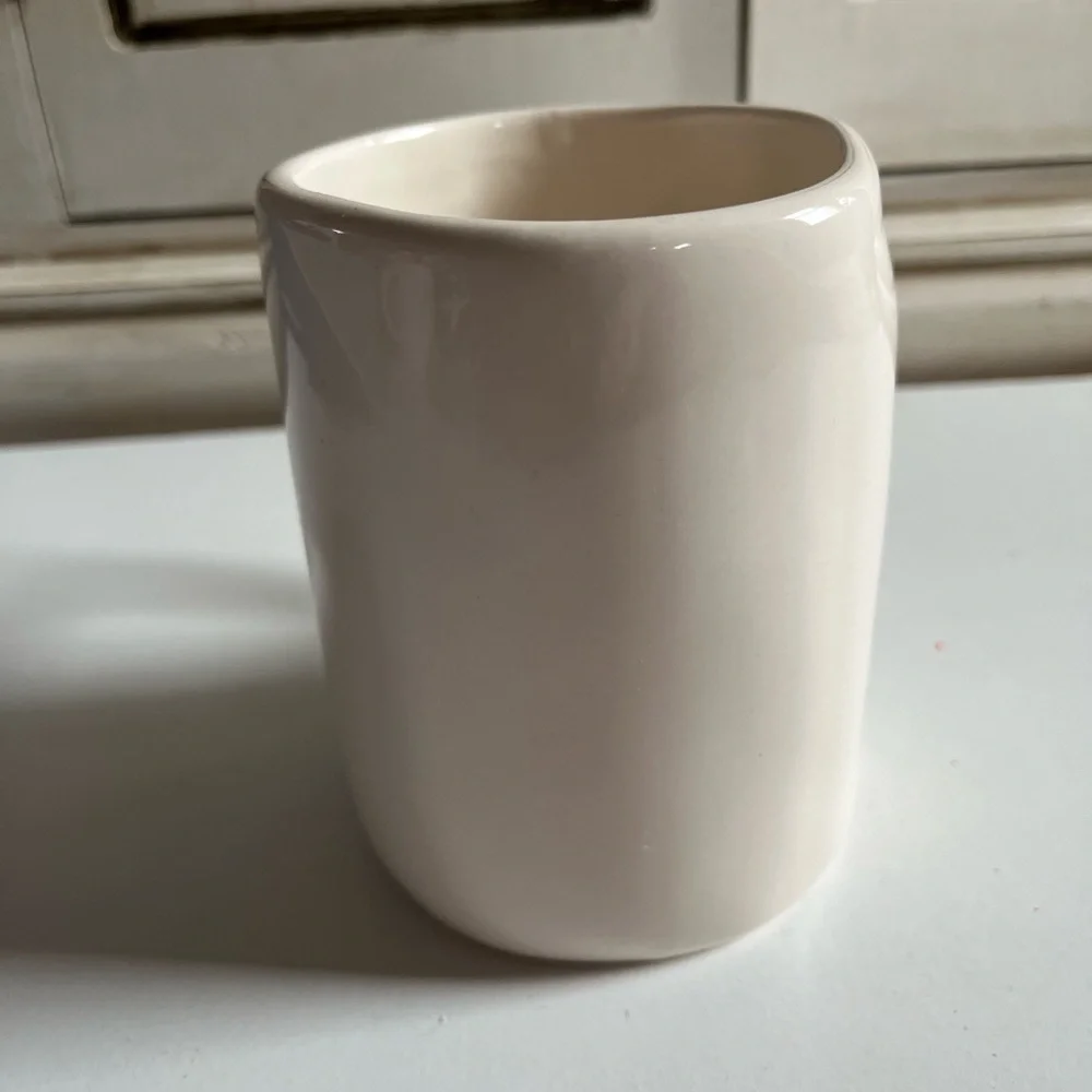 Rae Dunn BFF Artisan Collection Large White Coffee / Tea Mug 15 oz Best Friend